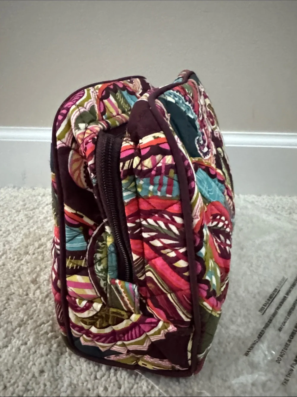Vera Bradley Heirloom paisley cosmetic bag - NWT
